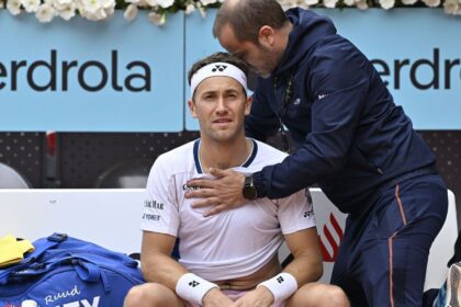 Rudo overcomes injury to reach Madrid Open Final vs. Draper