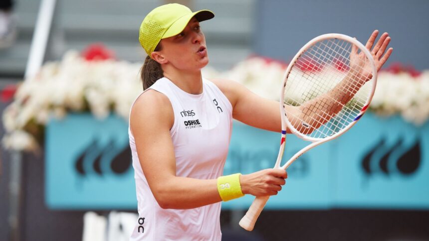 Iga Swiatek tops Madison Keys and set up Madrid Semi vs. Coco Gauff