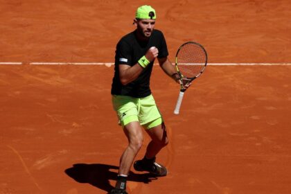 Madrid tennis was stopped due to a major power outage