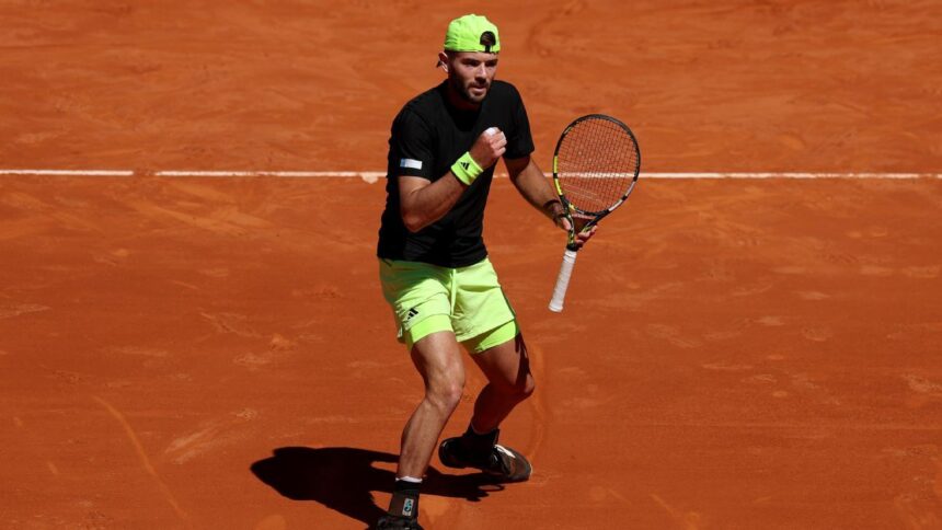 Madrid tennis was stopped due to a major power outage