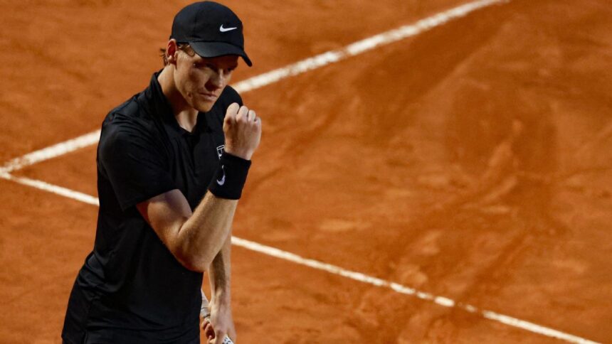 Jannik Sinner passes Italian open test vs Francisco Cerundolo
