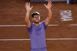 Carlos Alcaraz advances to his first Italian Open Final
