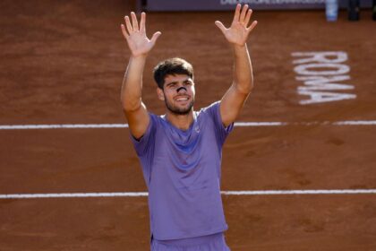 Carlos Alcaraz advances to his first Italian Open Final