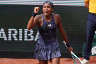 Coco Gauff moves forward with the French Open despite its unstable serving