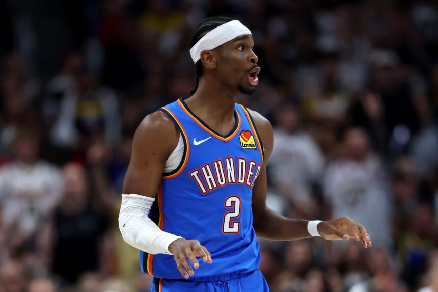 All NBA fans are tired of Shy Gilgauss Alexander's antics, just like Thunder wins Game 1.