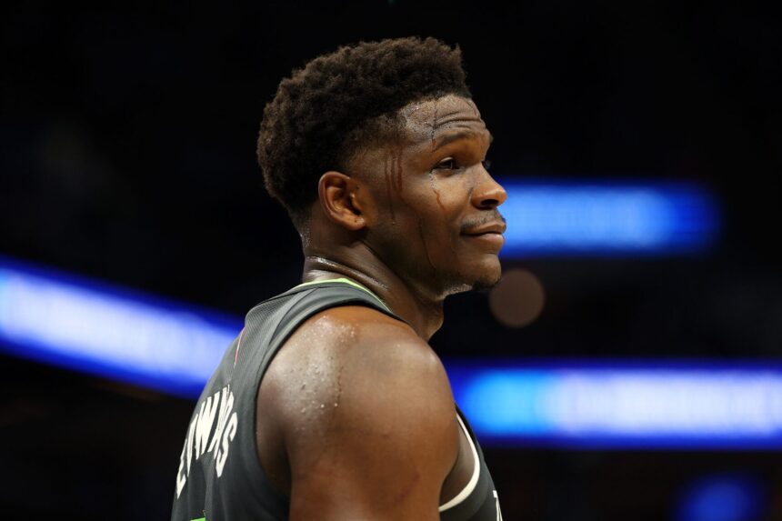 Anthony Edwards stumbled after Minnesota Timberwolves teammates failed to make the NBA a fully defensive team