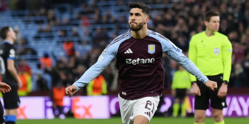 Aston Villa will be taking part in the race for the "outrageous" 15 goals ace