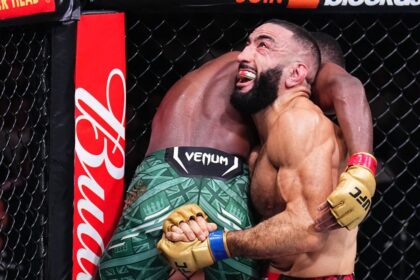 Belal Muhammad lifts Leon Edwards