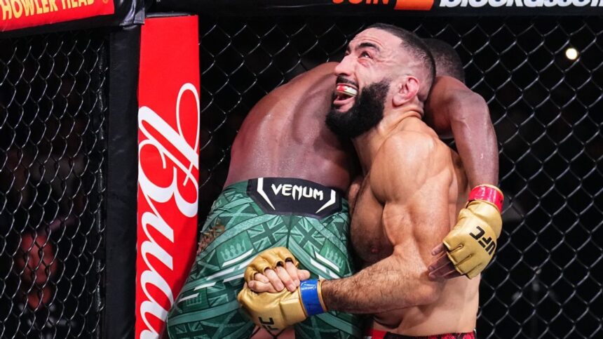 Belal Muhammad lifts Leon Edwards