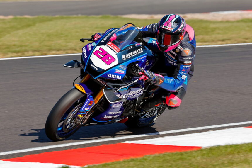 Bradley Ray "had to push" to collect victory in 2025 at Donington
