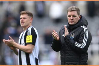 Newcastle United manager Eddie Howe
