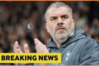 Tottenham manager Ange Postecoglou