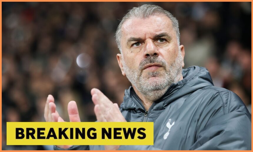 Tottenham manager Ange Postecoglou