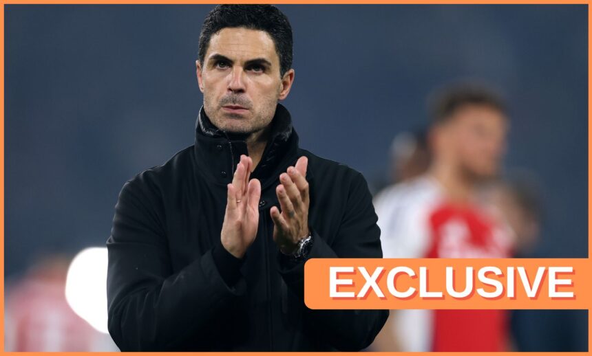 Arsenal manager Mikel Arteta