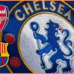 Chelsea FC logo close up