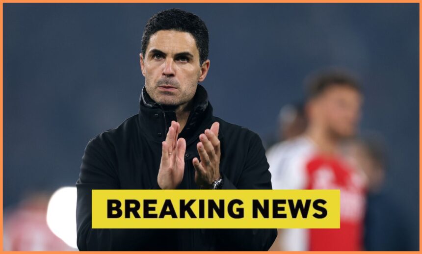 Arsenal manager Mikel Arteta