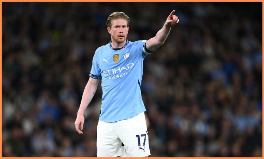 Man City midfielder Kevin De Bruyne
