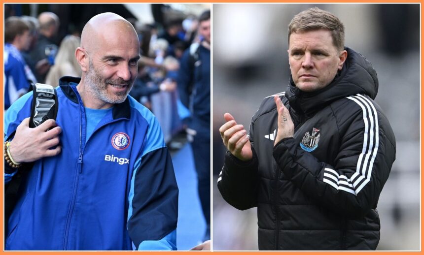Enzo Maresca and Eddie Howe