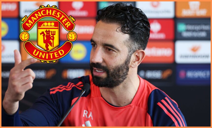 Man United manager Ruben Amorim