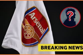 Arsenal FC corner flag and yellow