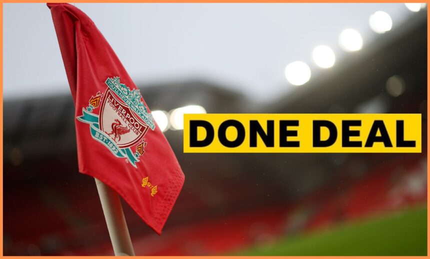 Liverpool FC flag and