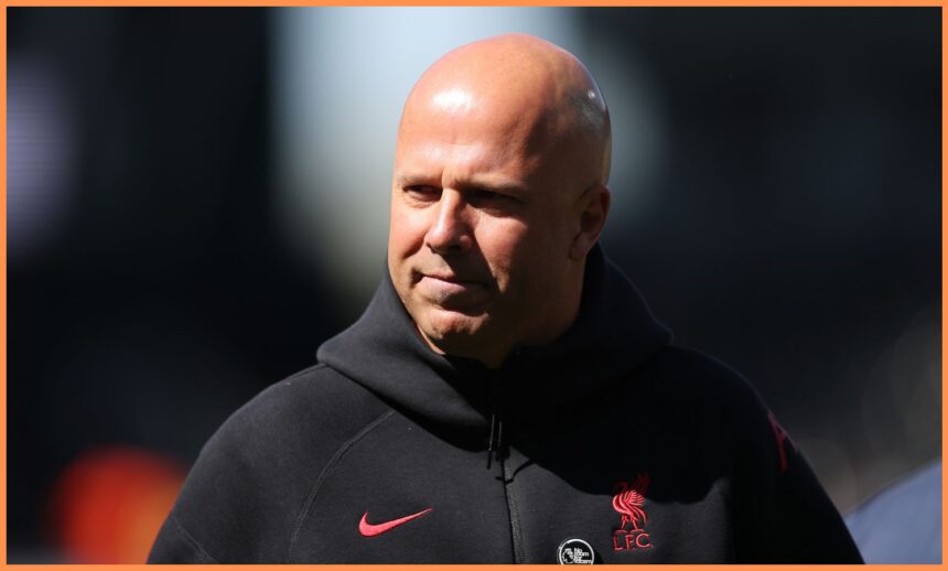Liverpool manager Arne Slot