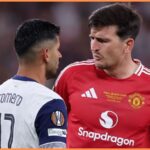 Video: Man United and Tottenham stars clash fiercely after Europa League final