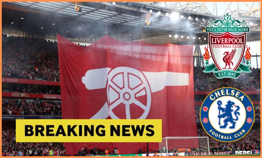 From Italy: Arsenal's Lead Liverpool & Chelsea sign 25 goals in the race