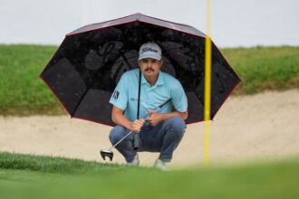 Carson Young leads in the Myrtle Beach Classic on the PGA Tour