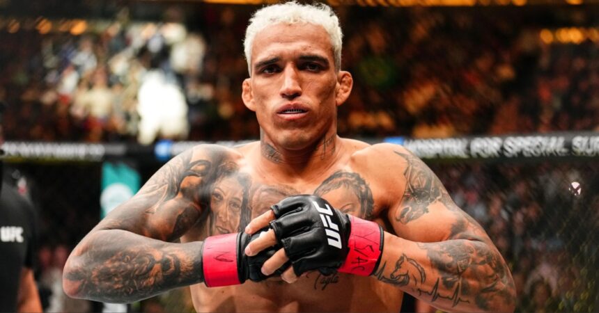 Charles Oliveira predicts stoppage win over Ilia Topuria in title fight at UFC 317: 'I'll knock him out'