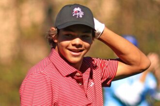 Charlie Woods Card 6 Under 66 wins first career AJGA title