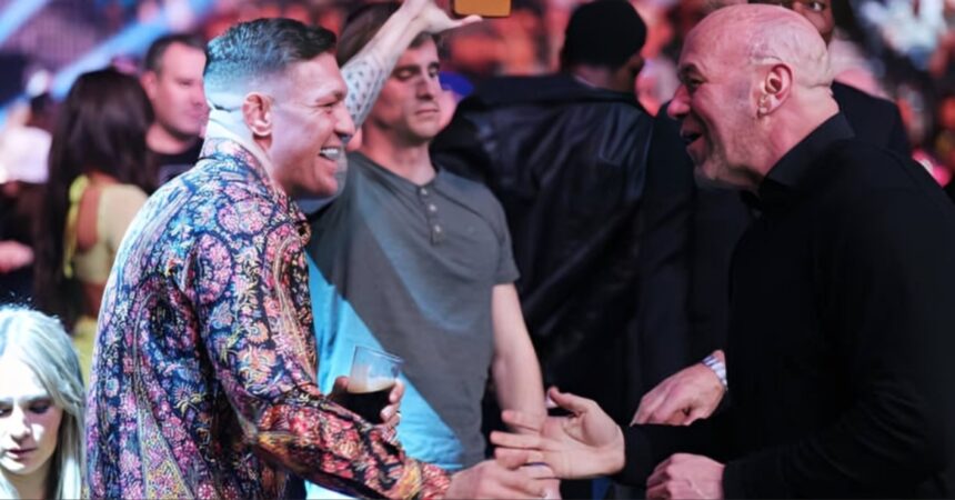 Dana White shuts down UFC return rumors for Conor McGregor: 'He's not fighting anytime soon'