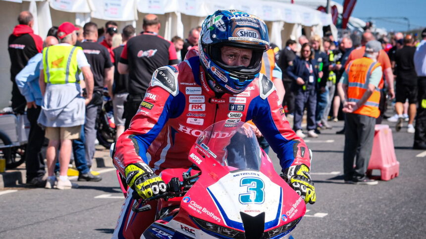 Dean Harrison of NW200 Supersport Battle: "If I squeezed hard, we would all crash."