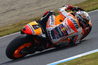 Description: Marc Marquez Crash Prevention, a MotoGP game changer