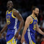 Draymond Green defends Stephen Curry, who has not returned to the Warriors Timberwolves series after his injury. "It's not the answer..."