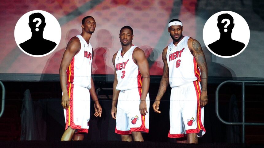Dwyane Wade nominated two players who reached out to join him alongside LeBron James at the Miami Heat before Chris Bosch's contract