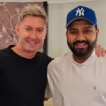 Michael Clarke and Rohit Sharma