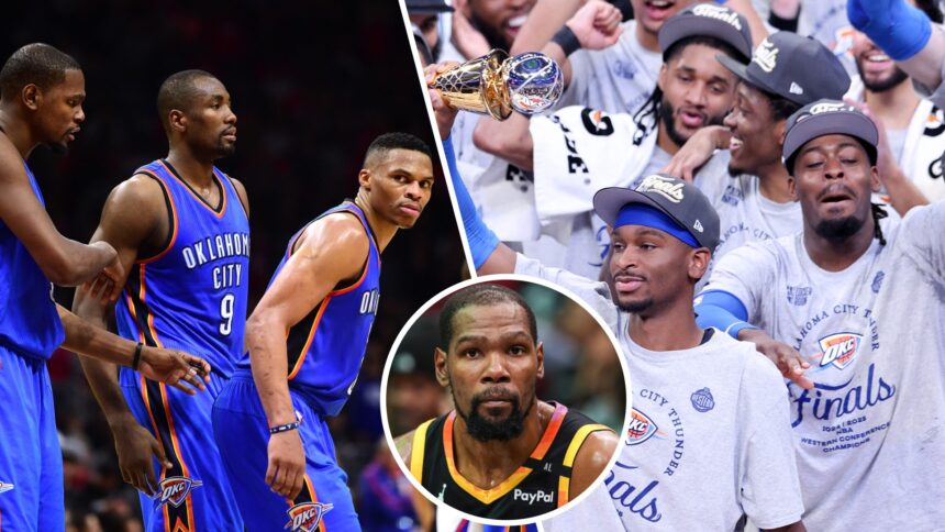 "Historically Wonderful..." Kevin Durant's Amazing Choice Between 2012 and 2025