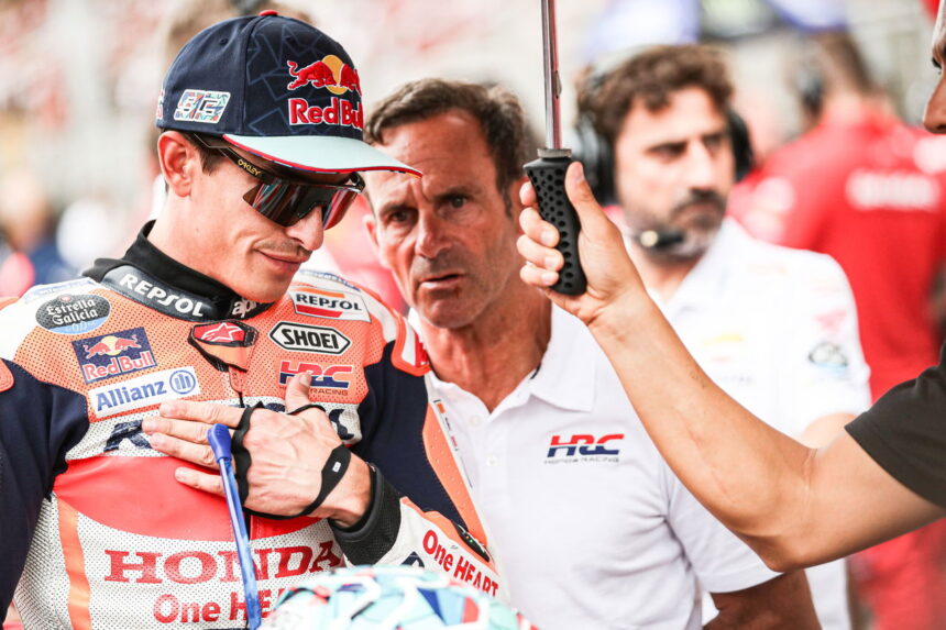 Honda hit "Life, Completely False" by Mark Marquez claims of 100 million euros