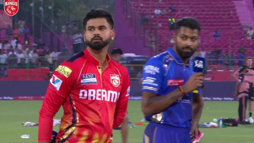 IPL 2025 PBKS Vs MI