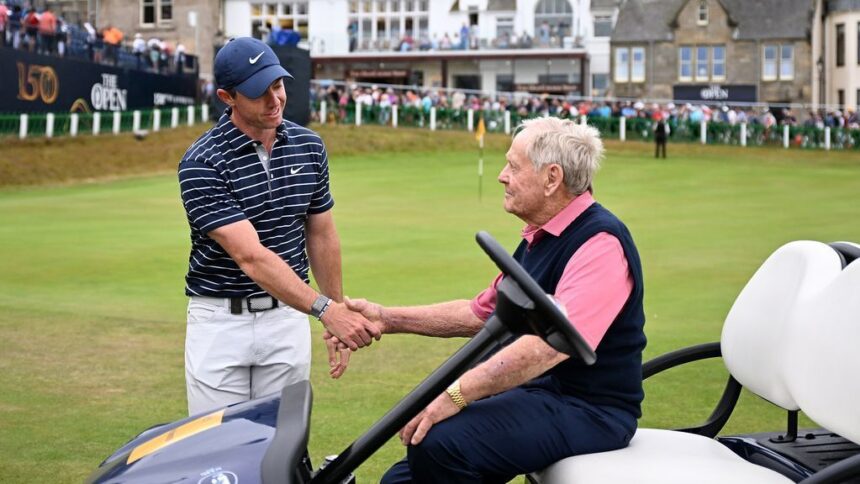 Jack Nicklaus surprised Rory McIlroy skipped the monument