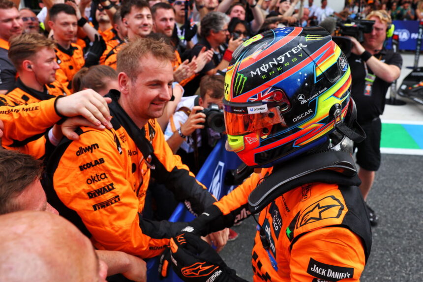 Jenson Button said "big difference" he saw in Oscar Piastry in F1 2025