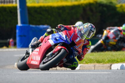 John McGuinness of the 2025 Road Race Competition: "That's difficult."