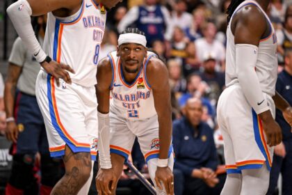 Kendrick Perkins defends Shy Gilgauss Alexander by praise of his "superficial" performance from the Denver Nuggets star