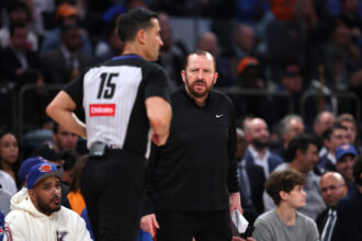 Kendrick Perkins says Tom Thibodeau makes a decision with Knicks loss, which will fire him