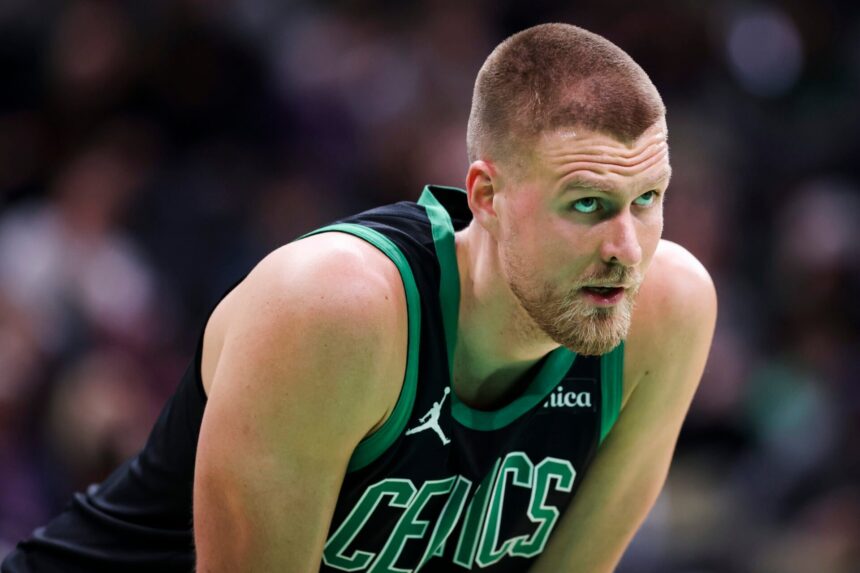Kristaps Porzingis opens with limited playtime after the Boston Celtics lose again.