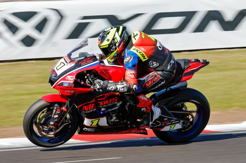 Kyle Ryde and OMG changed engines before the "fun" podium battle at Donington Park