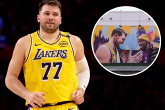 La Lakers fans love how Luka Doncic's $5,000 donation helped recover from the important Kobe Bryant Art