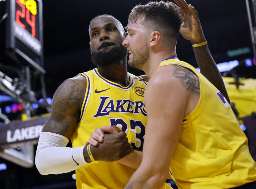 LeBron James sends a thinly veiled message from La Lakers, commenting on the role-player impact. "I was part of it..."