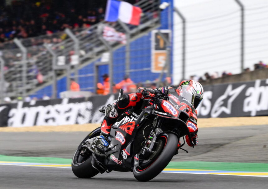 Marco Bezzecchi: "It's a lot of shaking that made me bigger" - Aprilia Sprint Pace is not rewarded at Le Mans